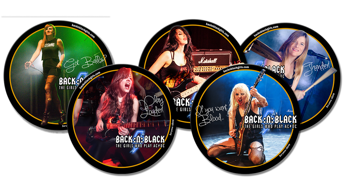 Rockin’ Band Color Stickers - Set of 5